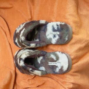 Ladies Faux Fur Slippers